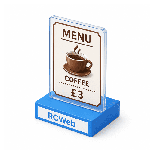 RCWeb Menu Control App Icon RCWeb Menu Control App Icon