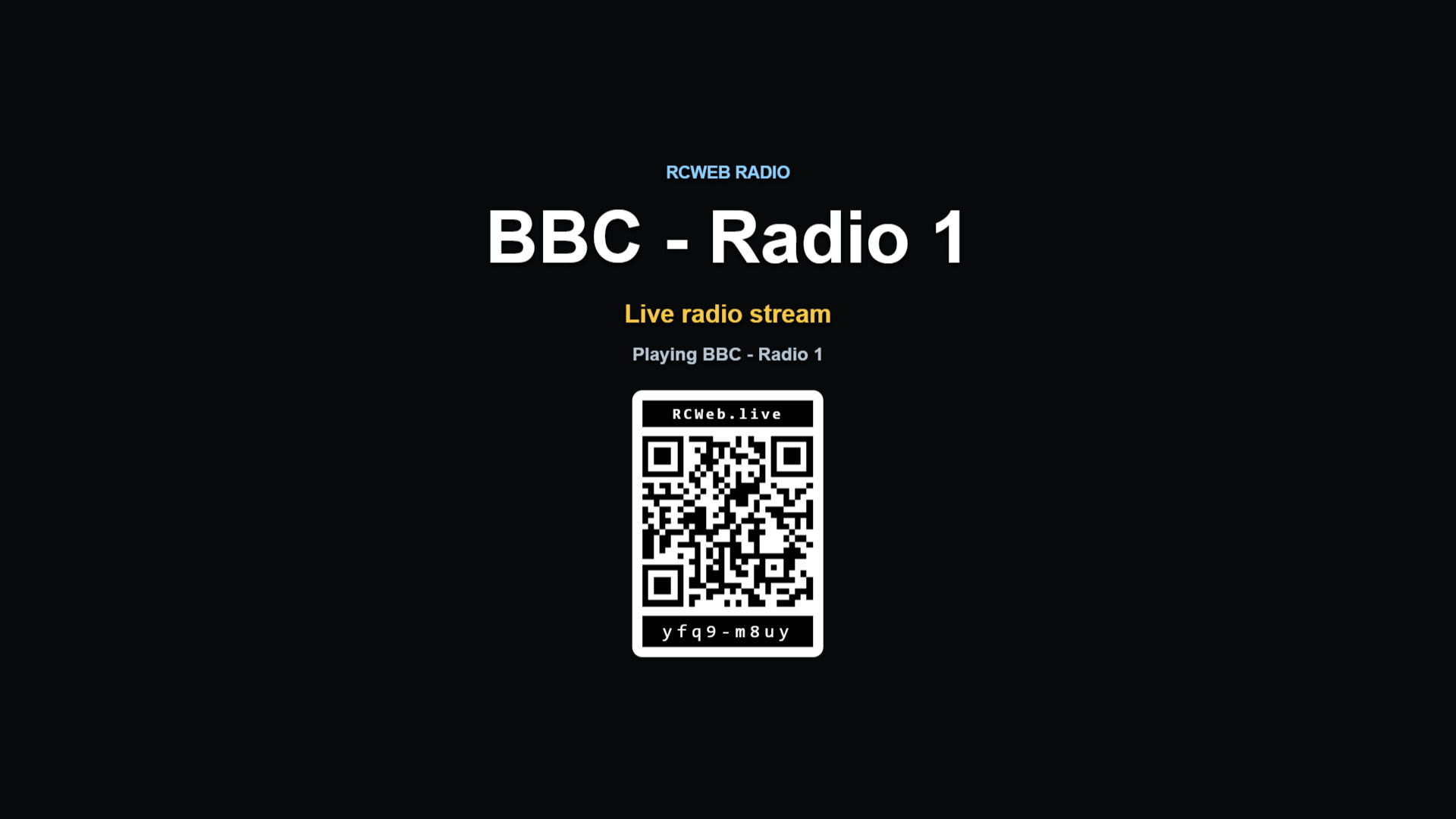 Radio App screenshot